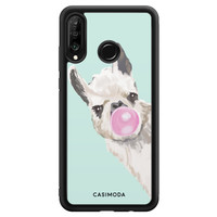 Casimoda Huawei P30 Lite hoesje - Retro lama