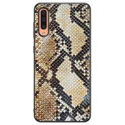 Casimoda Samsung Galaxy A50/A30s hoesje - Golden snake