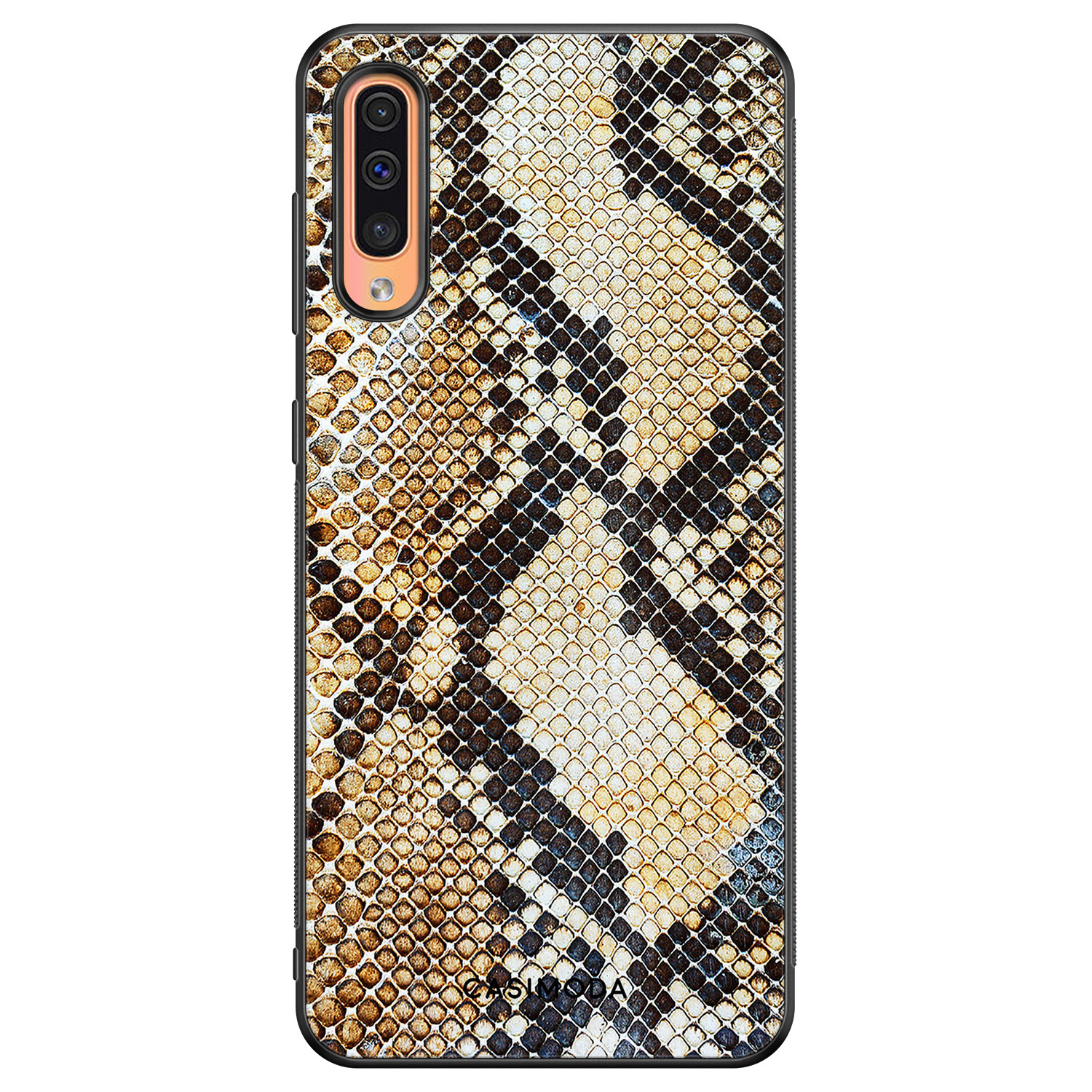 Samsung Galaxy A50 A30s hoesje Golden snake