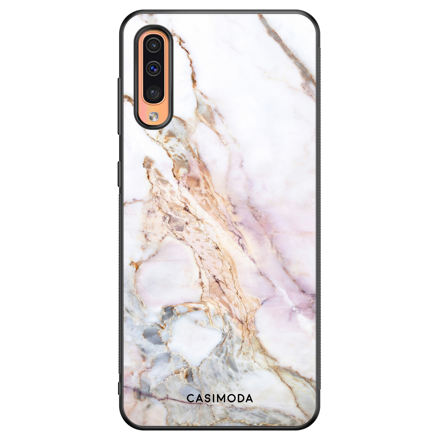 Samsung Galaxy A50 A30s hoesje Parelmoer marmer