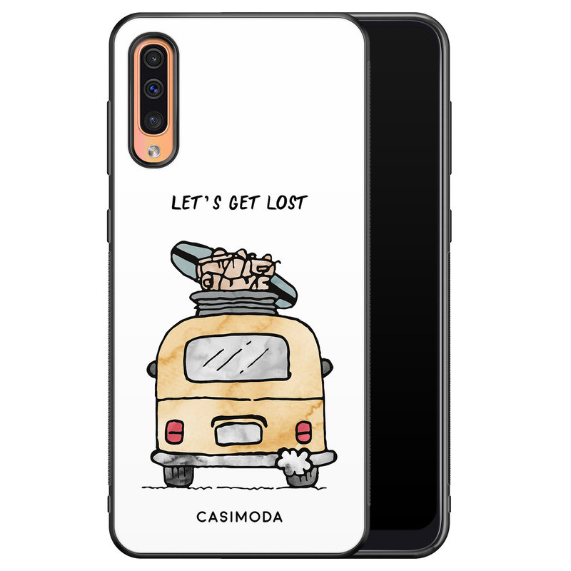 Casimoda Samsung Galaxy A50/A30s hoesje - Let's get lost