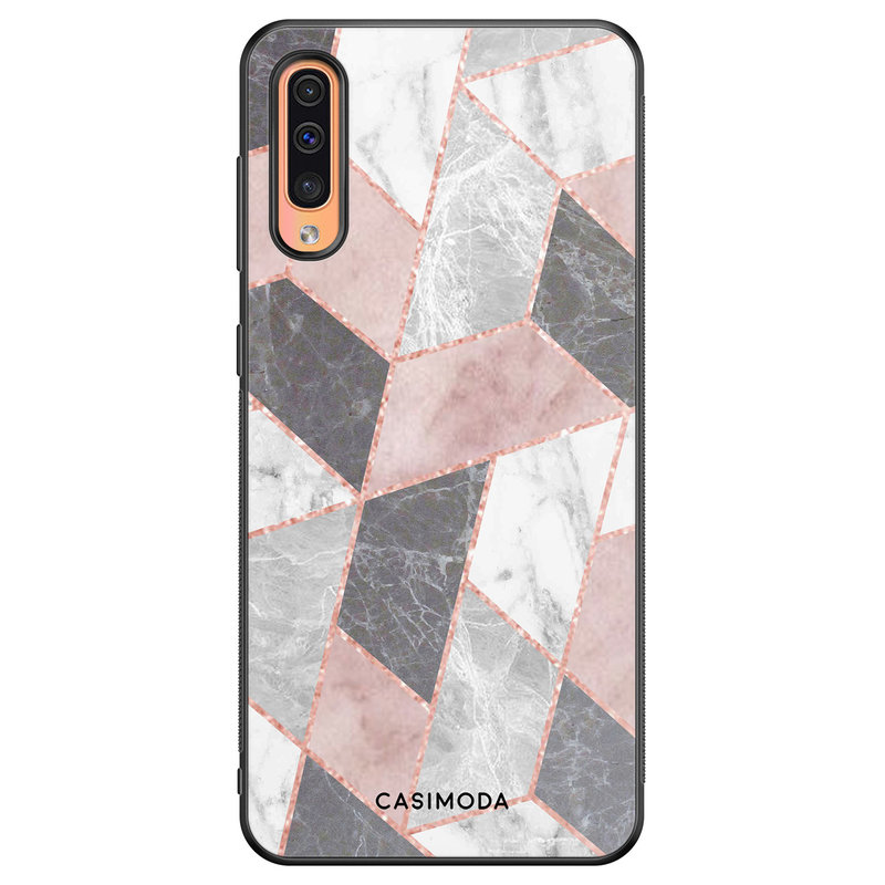 Casimoda Samsung Galaxy A50/A30s hoesje - Stone grid