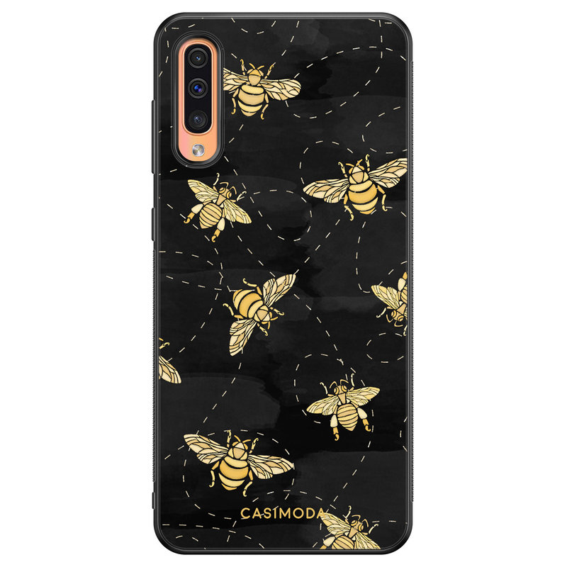 Casimoda Samsung Galaxy A50/A30s hoesje - Bee yourself