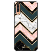 Casimoda Samsung Galaxy A50/A30s hoesje - Marmer triangles