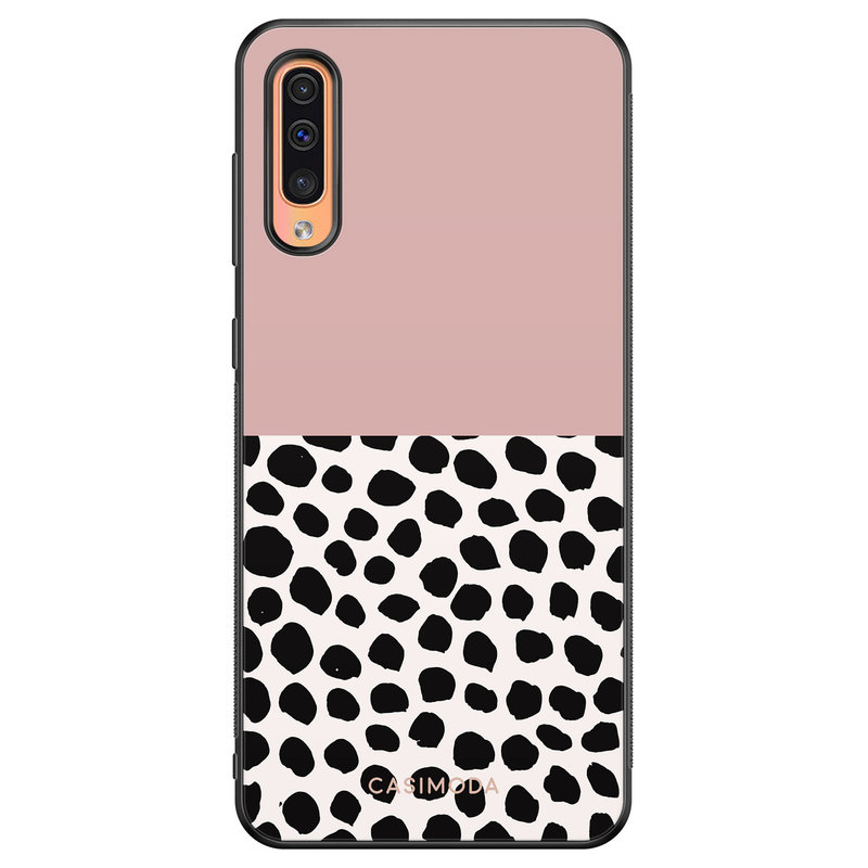 Casimoda Samsung Galaxy A50/A30s hoesje - Pink dots