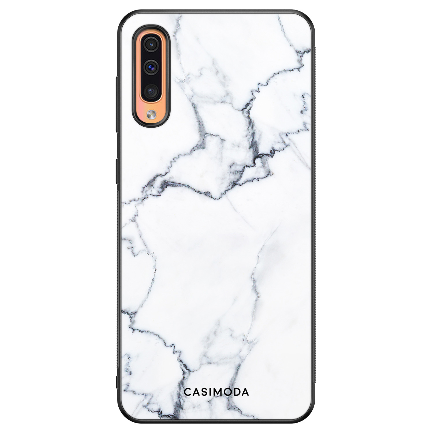 Samsung Galaxy A50 A30s hoesje Marmer grijs