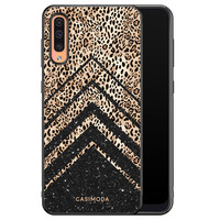 Casimoda Samsung Galaxy A50/A30s hoesje - Chevron luipaard