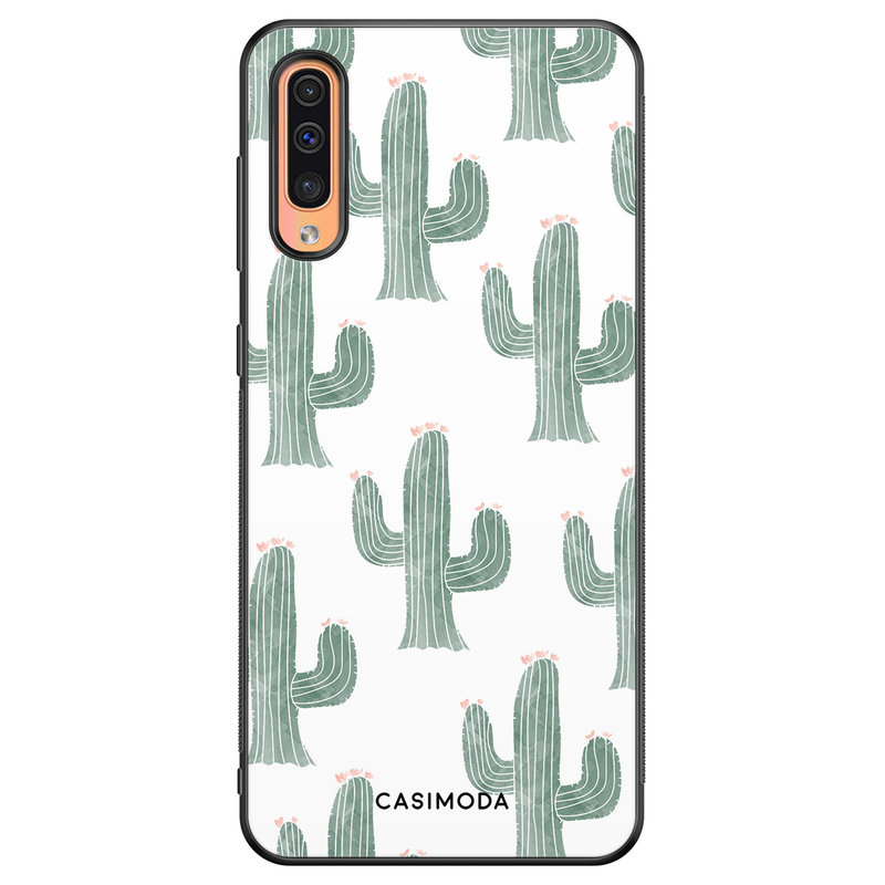 Casimoda Samsung Galaxy A50/A30s hoesje - Cactus print