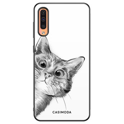 Casimoda Samsung Galaxy A50/A30s hoesje - Peekaboo