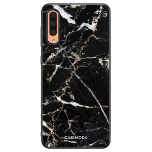 Casimoda Samsung Galaxy A50/A30s hoesje - Marmer zwart