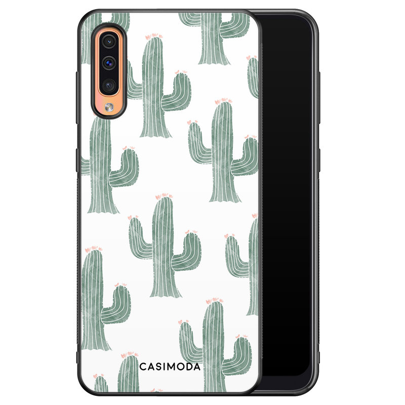 Casimoda Samsung Galaxy A50/A30s hoesje - Cactus print