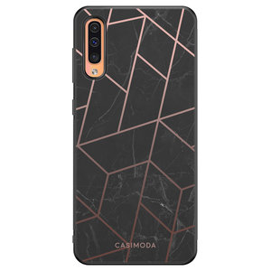 Casimoda Samsung Galaxy A50/A30s hoesje - Marble grid