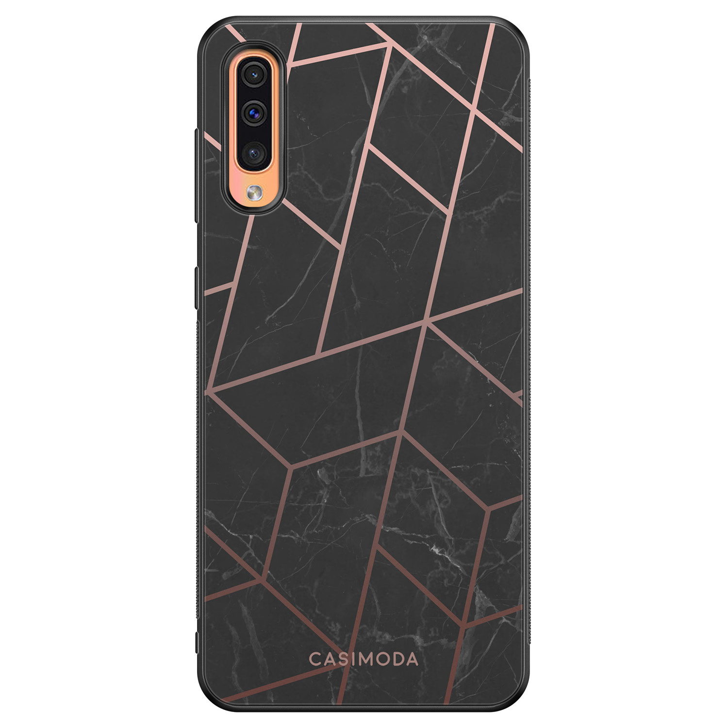 Samsung Galaxy A50 A30s hoesje Marble grid