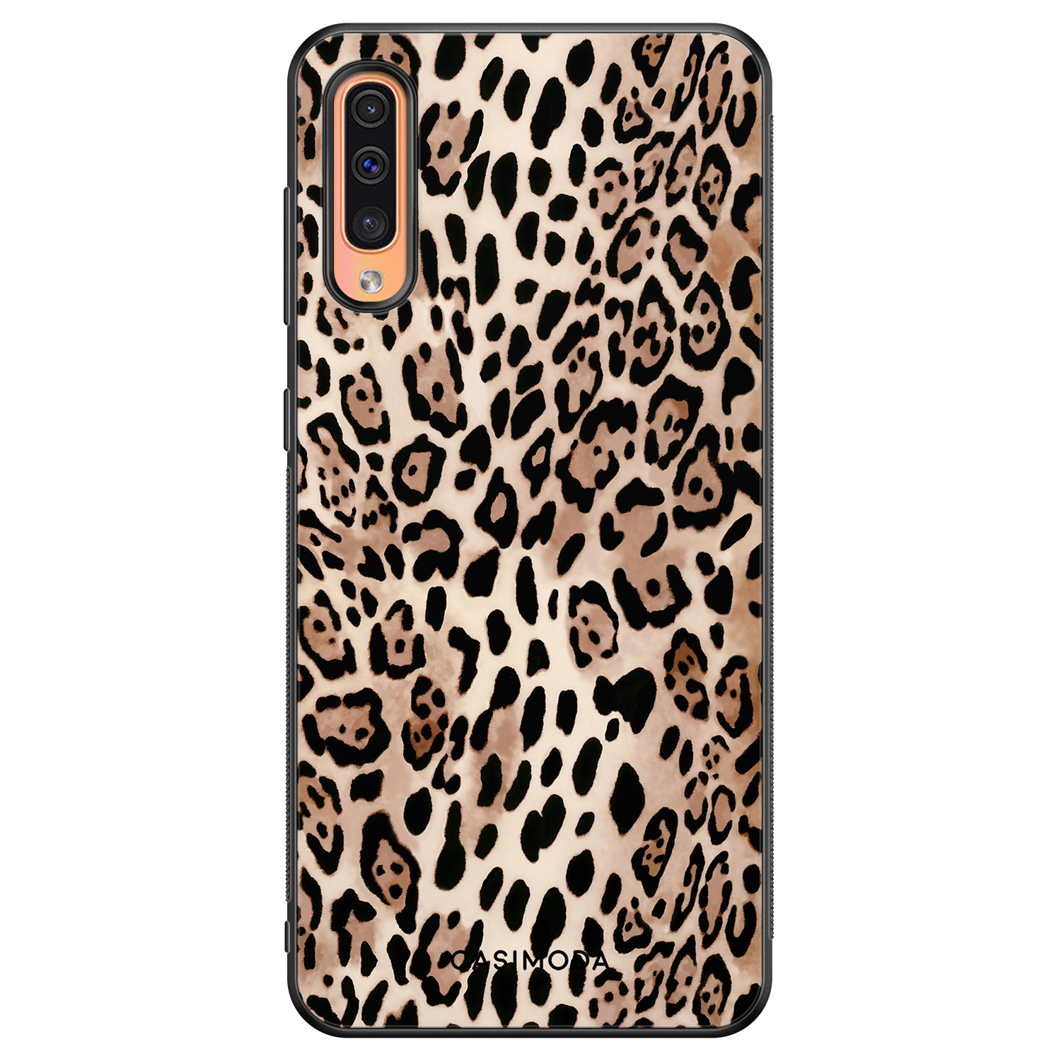 Samsung Galaxy A50 A30s hoesje Golden wildcat