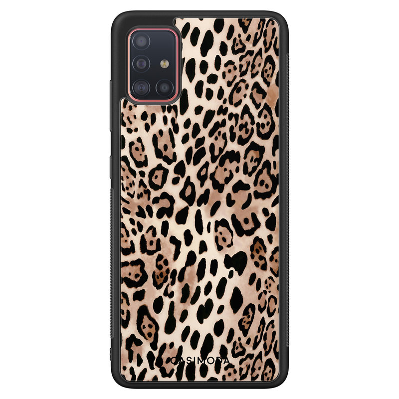Casimoda Samsung Galaxy A51 hoesje - Golden wildcat