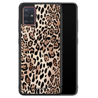 Casimoda Samsung Galaxy A51 hoesje - Golden wildcat