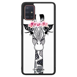Casimoda Samsung Galaxy A51 hoesje - Giraffe