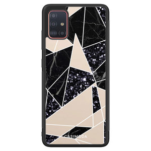 Casimoda Samsung Galaxy A51 hoesje - Abstract painted