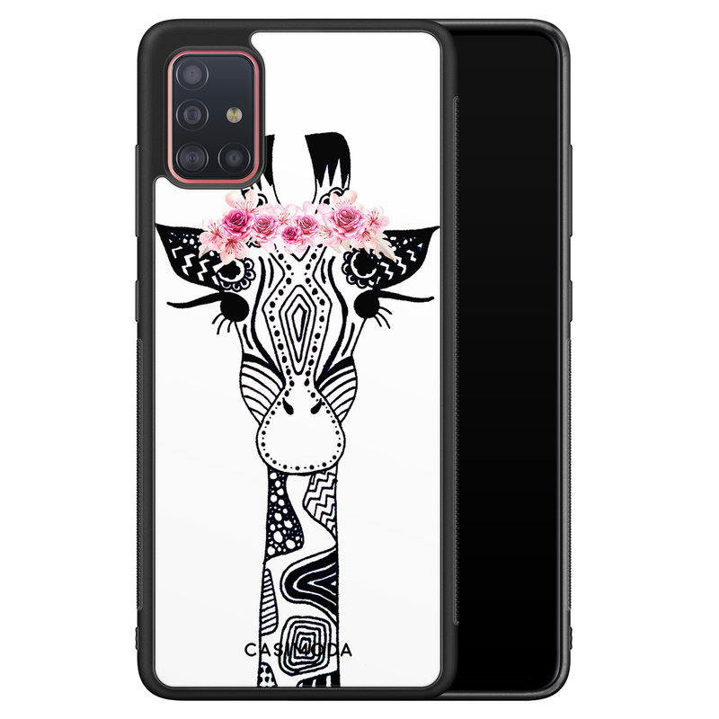 Casimoda Samsung Galaxy A51 hoesje - Giraffe