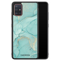 Casimoda Samsung Galaxy A51 hoesje - Touch of mint