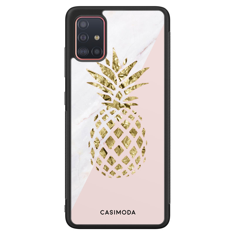 Casimoda Samsung Galaxy A51 hoesje - Ananas