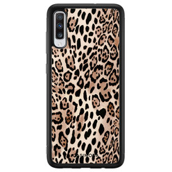 Casimoda Samsung Galaxy A70 hoesje - Golden wildcat