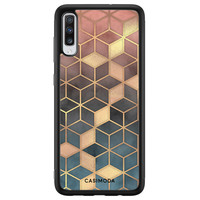 Casimoda Samsung Galaxy A70 hoesje - Cubes art