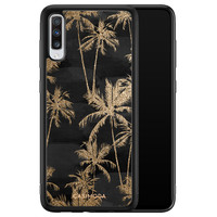 Casimoda Samsung Galaxy A70 hoesje - Palmbomen