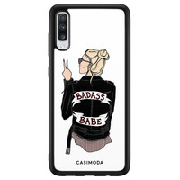 Casimoda Samsung Galaxy A70 hoesje - Badass babe blondine