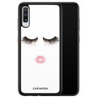 Casimoda Samsung Galaxy A70 hoesje - Kiss wink