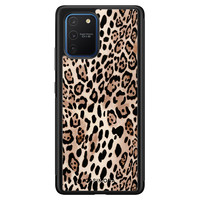 Casimoda Samsung Galaxy S10 Lite hoesje - Golden wildcat