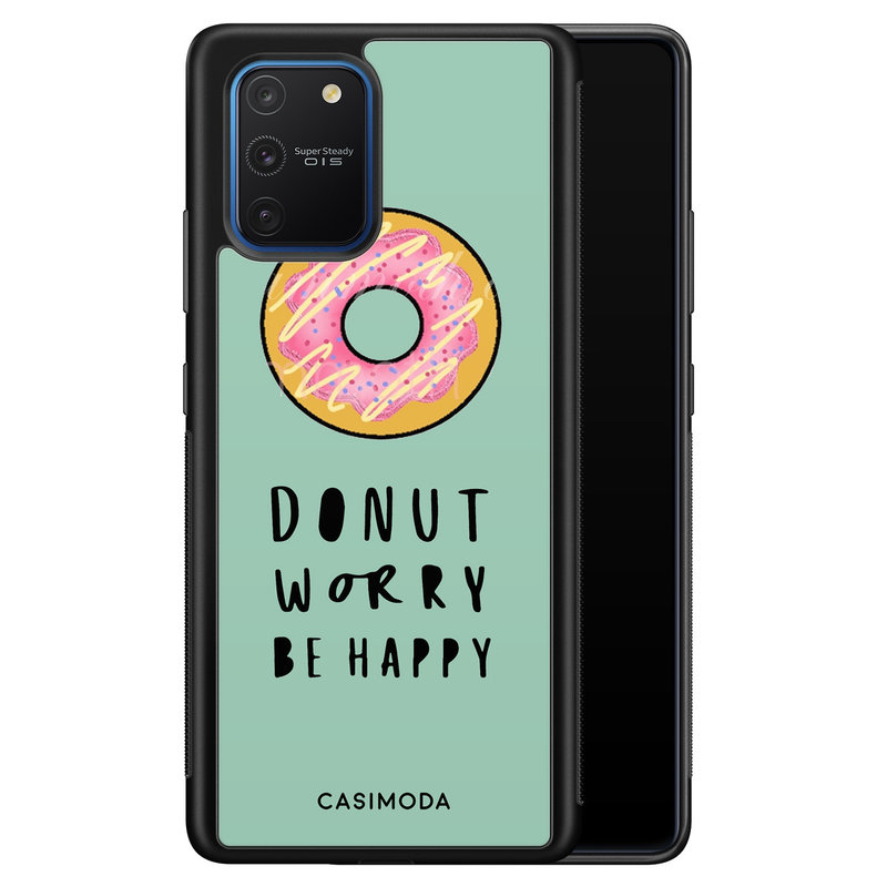 Casimoda Samsung Galaxy S10 Lite hoesje - Donut worry