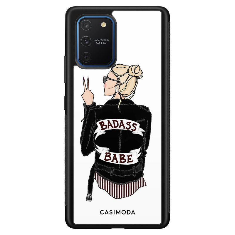 Casimoda Samsung Galaxy S10 Lite hoesje - Badass babe blondine