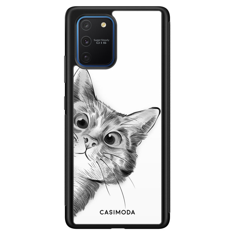 Casimoda Samsung Galaxy S10 Lite hoesje - Peekaboo