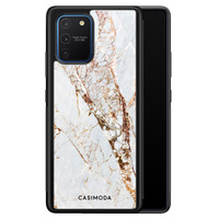 Casimoda Samsung Galaxy S10 Lite hoesje - Marmer goud