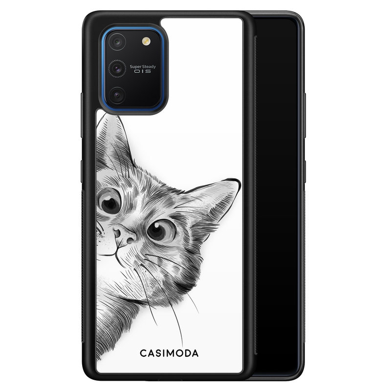 Casimoda Samsung Galaxy S10 Lite hoesje - Peekaboo