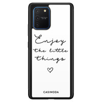 Casimoda Samsung Galaxy S10 Lite hoesje - Enjoy life