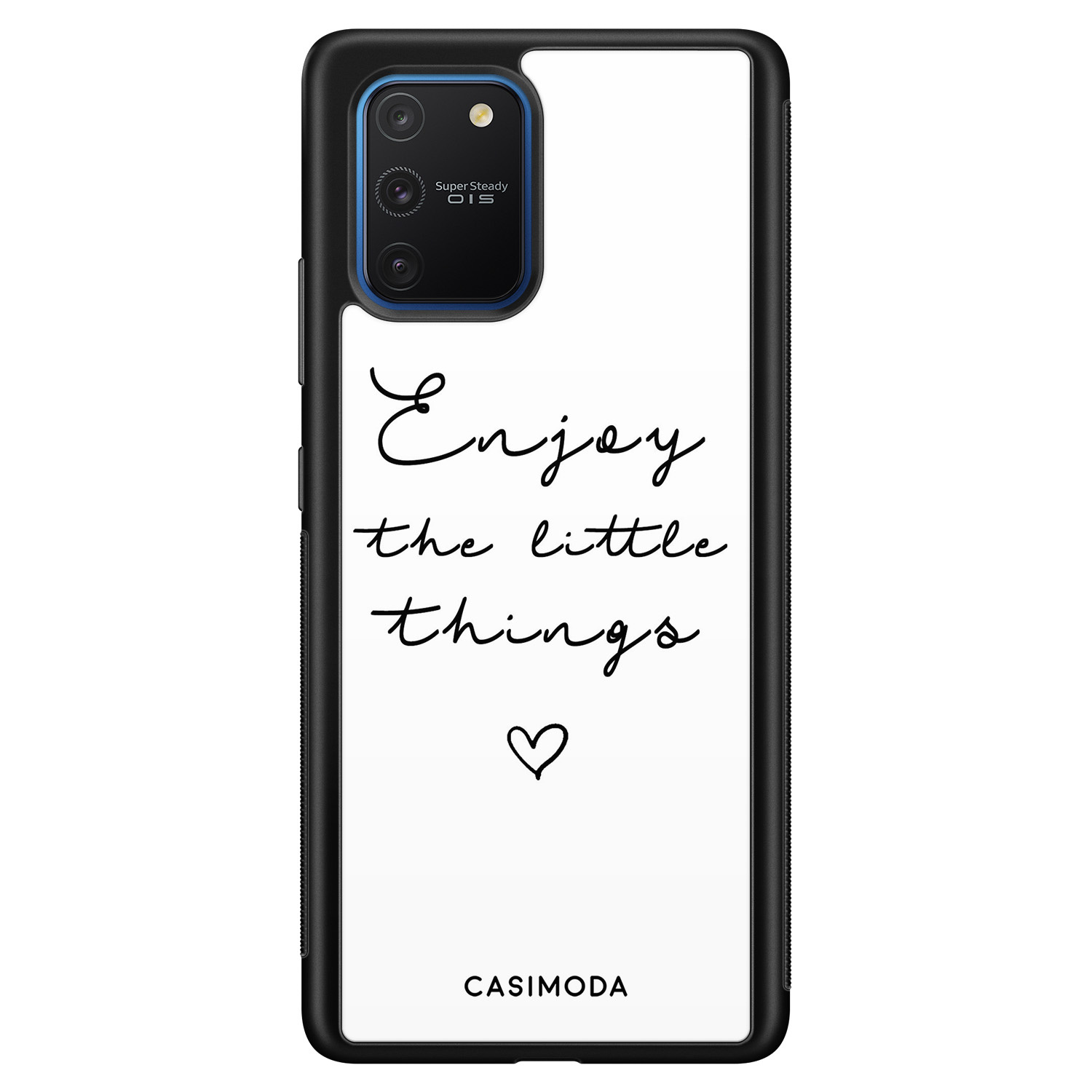 Samsung Galaxy S10 Lite hoesje Enjoy life