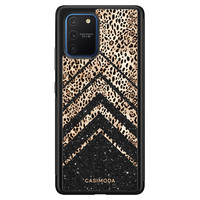 Casimoda Samsung Galaxy S10 Lite hoesje - Chevron luipaard