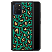 Casimoda Samsung Galaxy S10 Lite hoesje - Luipaard groen