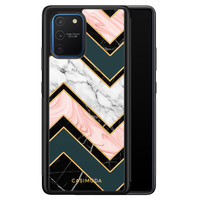 Casimoda Samsung Galaxy S10 Lite hoesje - Marmer triangles