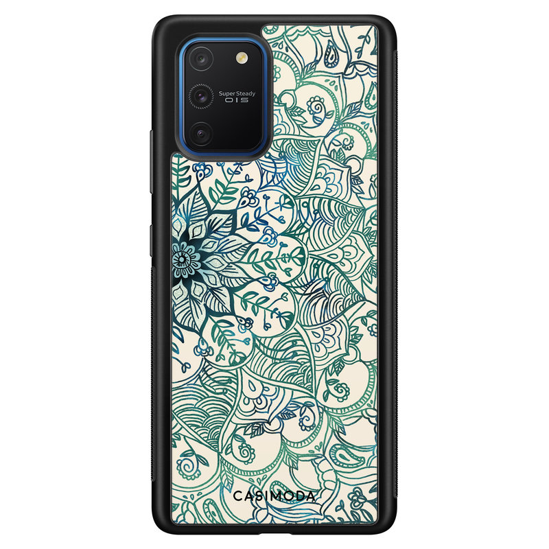 Casimoda Samsung Galaxy S10 Lite hoesje - Mandala blauw