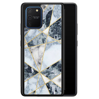 Casimoda Samsung Galaxy S10 Lite hoesje - Abstract marmer blauw