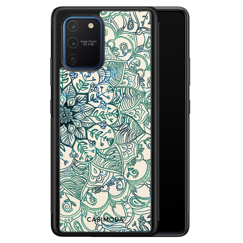 Casimoda Samsung Galaxy S10 Lite hoesje - Mandala blauw