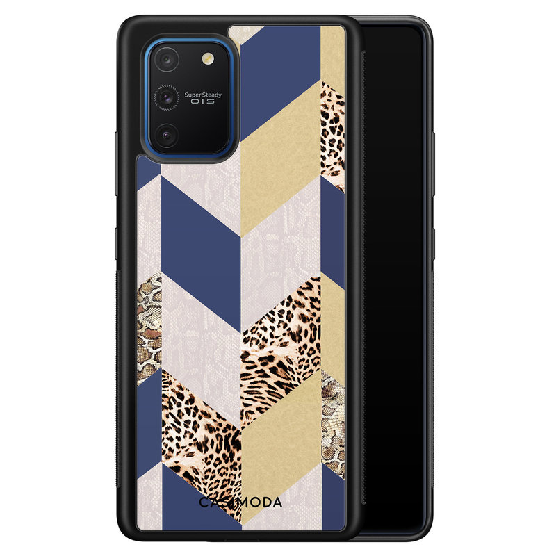 Casimoda Samsung Galaxy S10 Lite hoesje - Blue leo wild