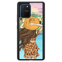 Casimoda Samsung Galaxy S10 Lite hoesje - Sunset girl