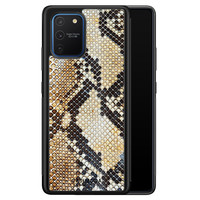 Casimoda Samsung Galaxy S10 Lite hoesje - Golden snake