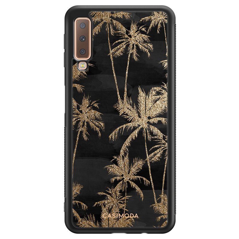 Casimoda Samsung Galaxy A7 2018 hoesje - Palmbomen