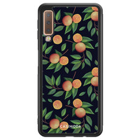 Casimoda Samsung Galaxy A7 2018 hoesje - Orange lemonade