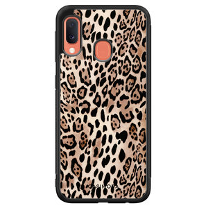 Casimoda Samsung Galaxy A20e hoesje - Golden wildcat